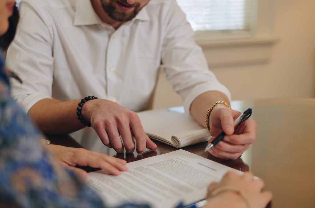 Wink Law Signing Legal Contracts